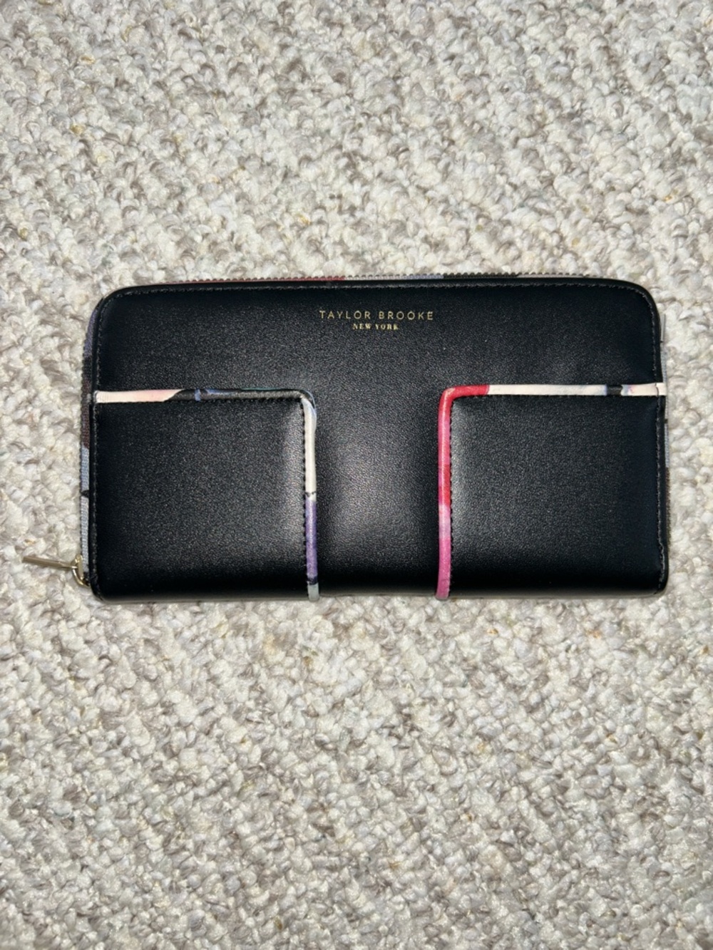 Taylor Brooke New York Zip Around Organizing Wallet